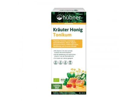 Hübner Tannenblut Bio-Kräuter-Tonikum mit Honig (250ml)