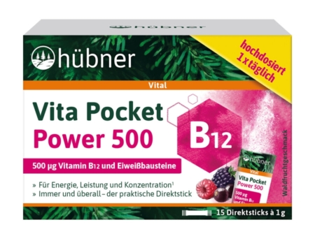 Hübner Vita Pocket Power 500 (15 Sticks)
