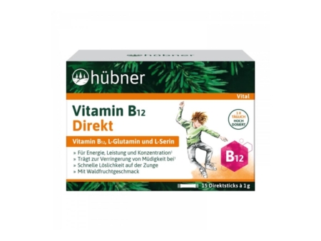 Hübner Vitamin B12 Direkt (15 Sticks)