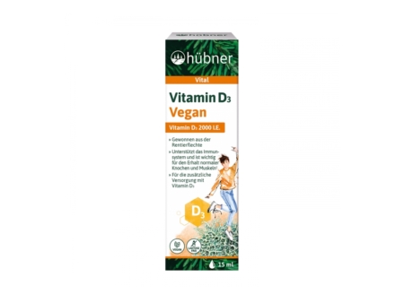 Hübner Vitamin D3 Vegan (15ml)