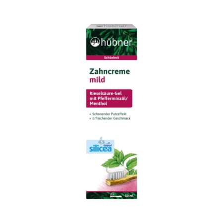 Hübner Zahncreme mild mit Pfefferminzöl (50ml)