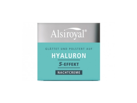 Alsiroyal HYALURON 5-EFFEKT Nachtcreme (50ml)