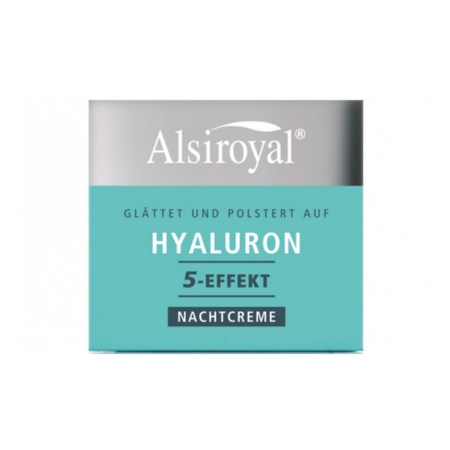 Alsiroyal HYALURON 5-EFFEKT Nachtcreme (50ml)
