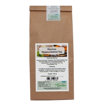Klockes Hyperurikämie Kräutertee