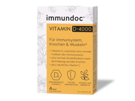Immundoc Vitamin D-4000 Kapseln (30 Stück)