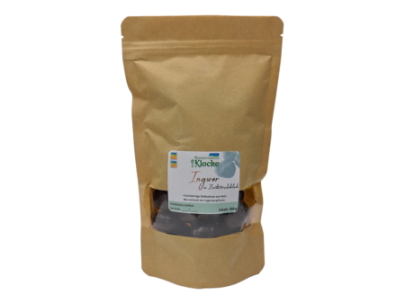 Ingwer - Stücke mit Zartbitterschokolade (350g)