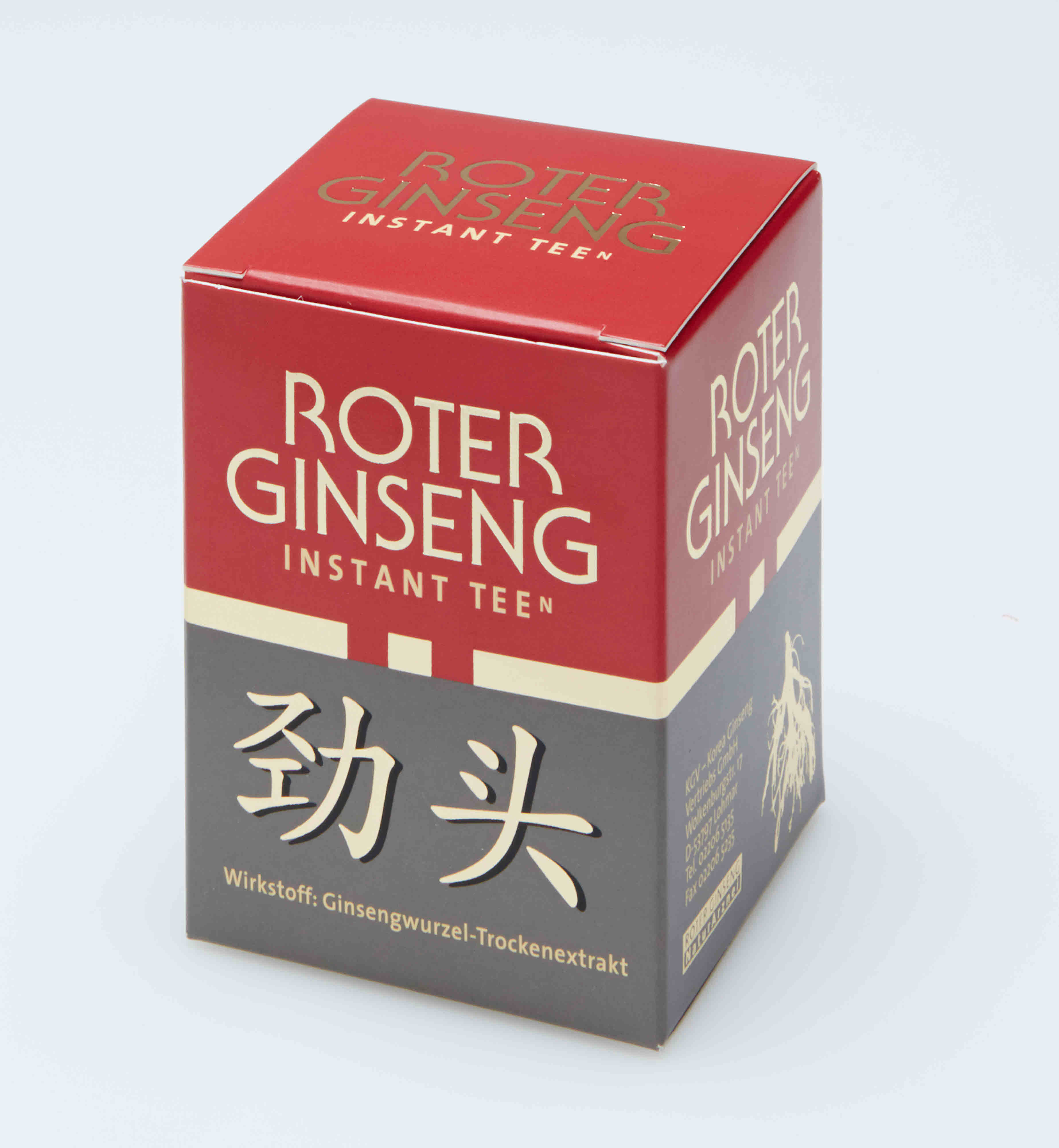 KGV Roter Ginseng Instant-Tee – Kräuterhaus Klocke