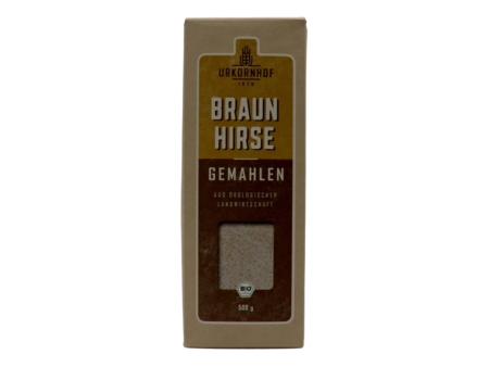 UrkornHof Bio Braunhirse Wildform gemahlen