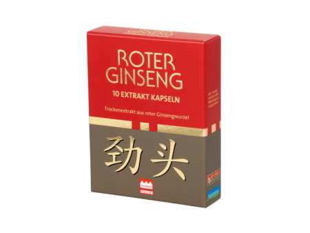 KGV Roter Ginseng Pulverextrakt Kapseln (10 Stück)