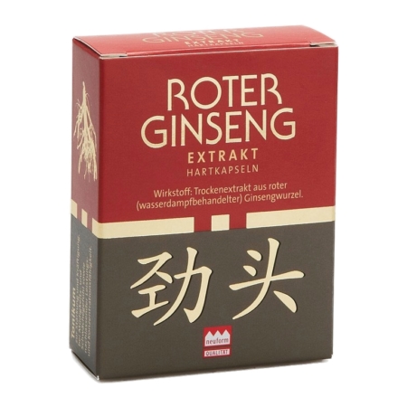 KGV Roter Ginseng Pulverextrakt Kapseln (10 Stück)