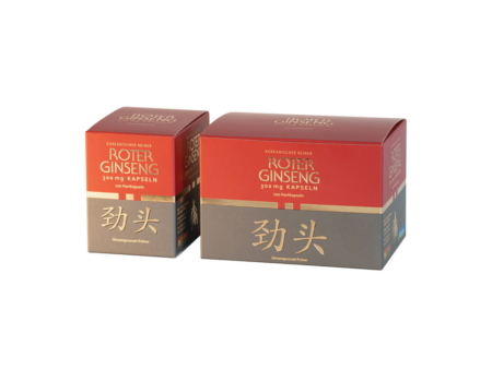 KGV Roter Ginseng Wurzelpulver Kapseln