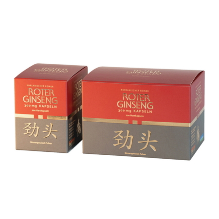 KGV Roter Ginseng Wurzelpulver Kapseln