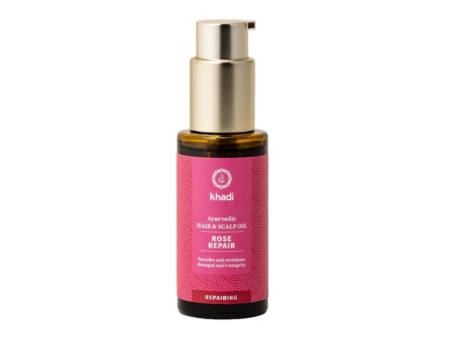 Khadi Rose Repair Haaröl (50 ml)