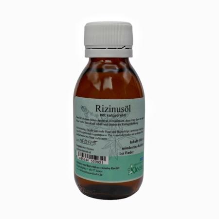 Klocke Rizinusöl kaltgepresst BIO (100ml)
