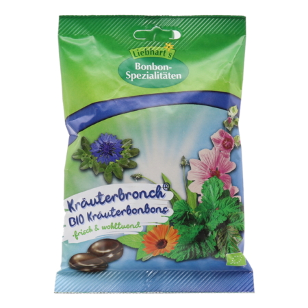 Liebharts Bio-Husten-Bonbon Kräuterbronch (100g)