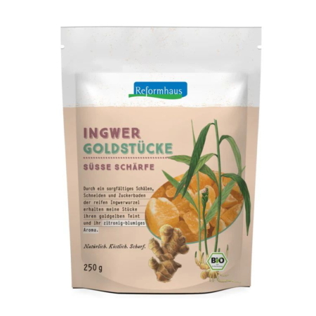 Reformhaus Ingwer Goldstücke bio (250g)