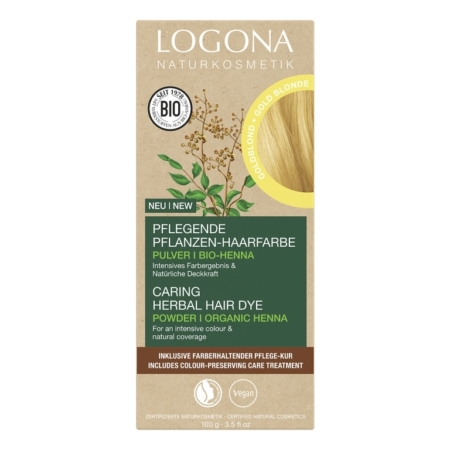 Logona Pflanzen-Haarfarbe Goldblond