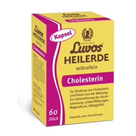 Luvos Heilerde Kapseln mikrofein Cholesterin