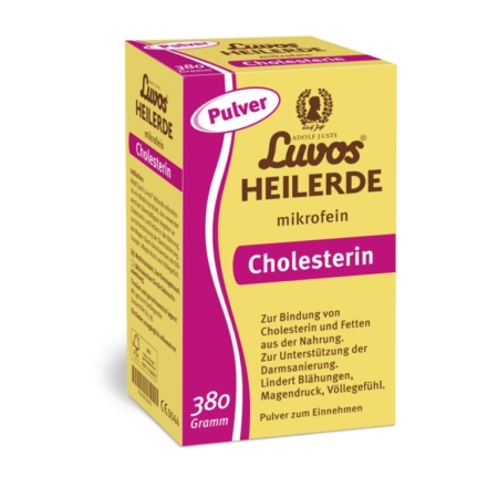 Luvos Heilerde Pulver mikrofein Cholesterin (380g)