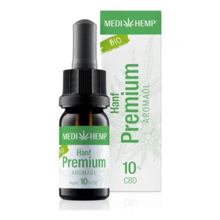Medihemp Hanf Premium Aromaöl bio 10% (10ml)