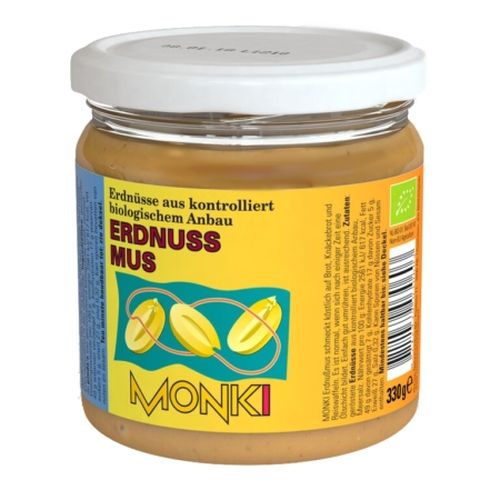 Monki Erdnussmus bio (330g)