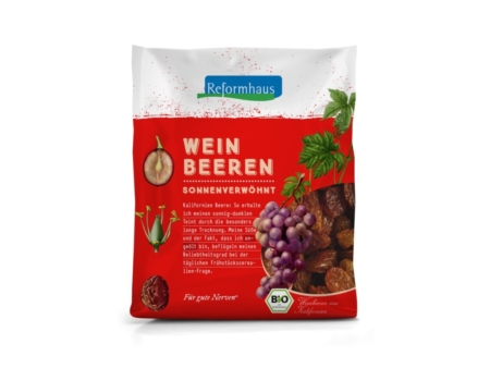 Reformhaus Weinbeeren ungeölt bio