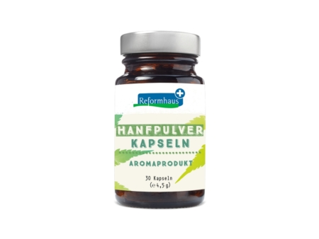 Reformhaus Plus Hanfpulver-Kapseln