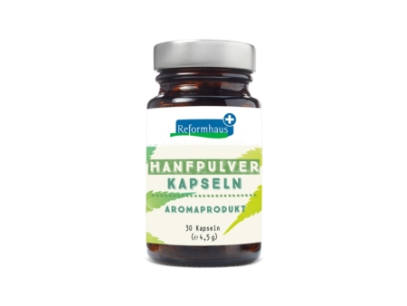 Reformhaus Plus Hanfpulver-Kapseln