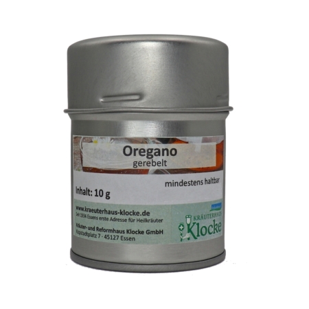 Oregano gerebelt