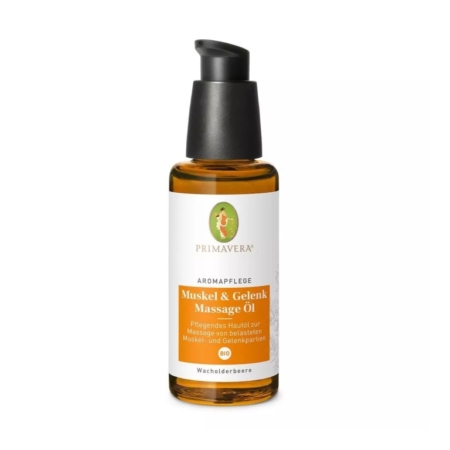 Primavera Aromapflege Muskel und Gelenk Massage Öl bio (50 ml)