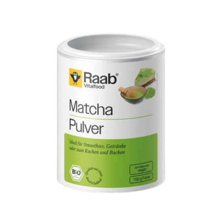 Raab Bio Matcha Pulver (100 g)