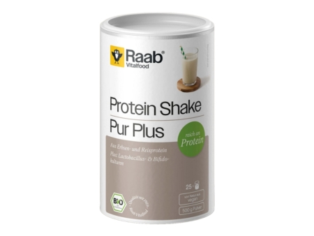 Raab Bio Protein Shake Pur Plus Pulver (500 g)