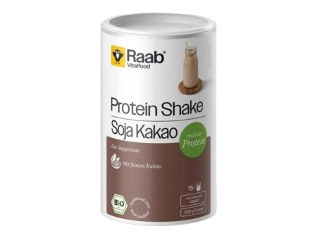 Raab Bio Protein Shake Soja Kakao Pulver (300 g)