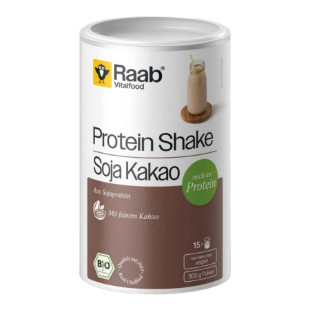 Raab Bio Protein Shake Soja Kakao Pulver (300 g)