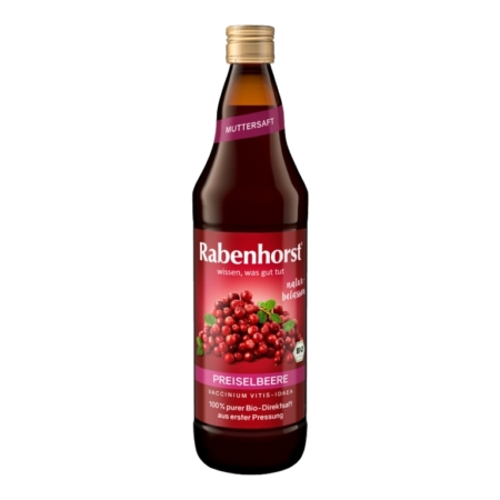 Rabenhorst Preiselbeersaft bio (750 ml)