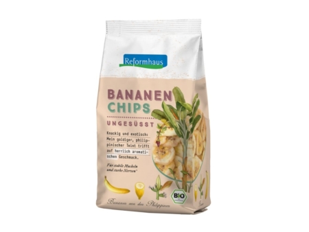 Reformhaus Bananenchips ungesüßt bio