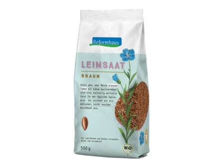 Reformhaus Leinsaat braun bio