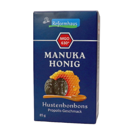 Reformhaus Manuka Honig Hustenbonbons MGO 630+ Propolis (85 g)