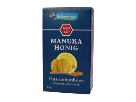 Reformhaus Manuka Honig Hustenbonbons MGO 630+ Zitrone (85 g)