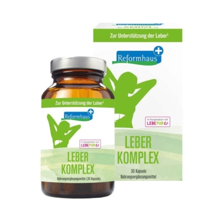 Reformhaus Plus - Leber-Komplex (30 Kapseln)