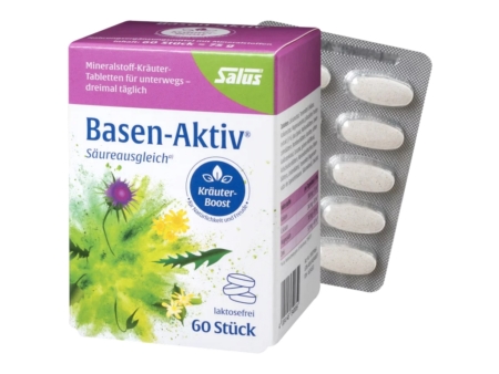 Salus Basen-Aktiv Mineralstoff-Kräutertabletten (60 Stück)