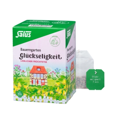 Salus Bauerngarten Glückseligkeit Früchtetee bio (15 Filterbeutel)