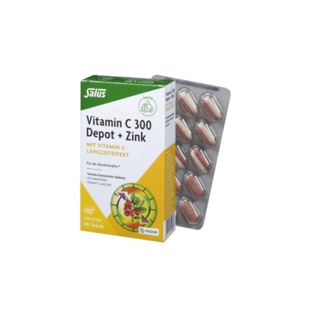 Salus C-300-Depot + Zink (30 Tabletten)