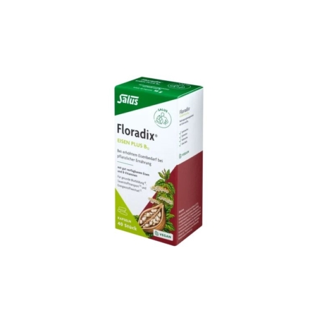 Salus Floradix Eisen plus B12 vegan (40 Kapseln)