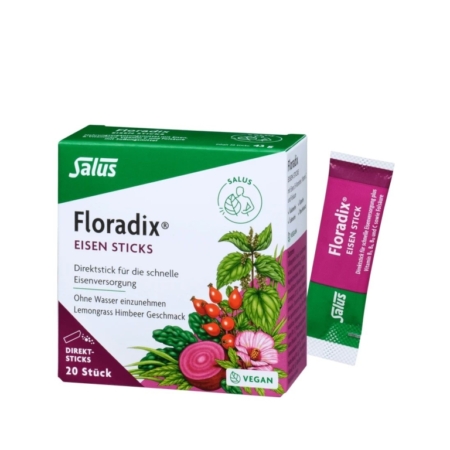 Salus Floradix Eisen Sticks 20 Stück