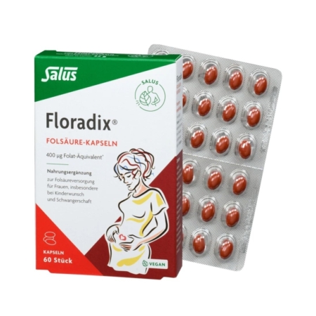 Salus Floradix Folsäure Kapseln (60 Stück)