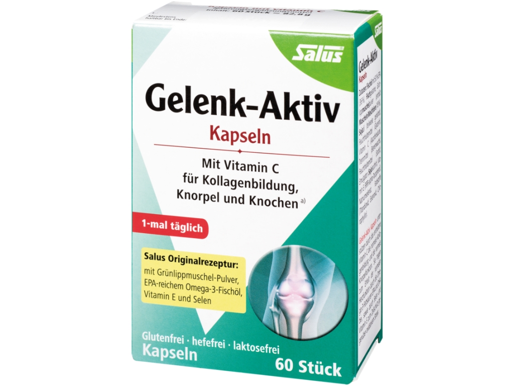 Salus Gelenk-Aktiv Kapseln (60 Stück) – Kräuterhaus Klocke