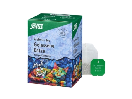 Salus Krafttier Tee Gelassene Katze bio (15 Filterbeutel)