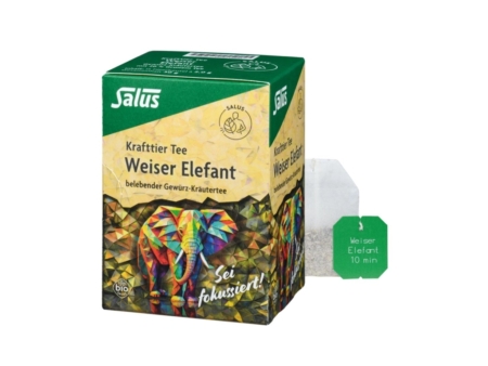 Salus Krafttier Tee Weiser Elefant bio (15 Filterbeutel)