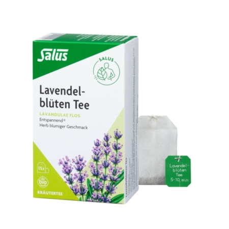 Salus Lavendelblüten Tee bio (15 Filterbeutel)